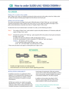 Slide Lag - General Rubber & Plastics